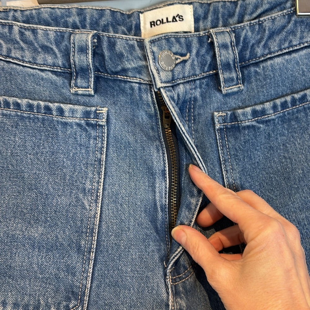 ROLLA'S High Rise Blue Jeans - Picture 9 of 15